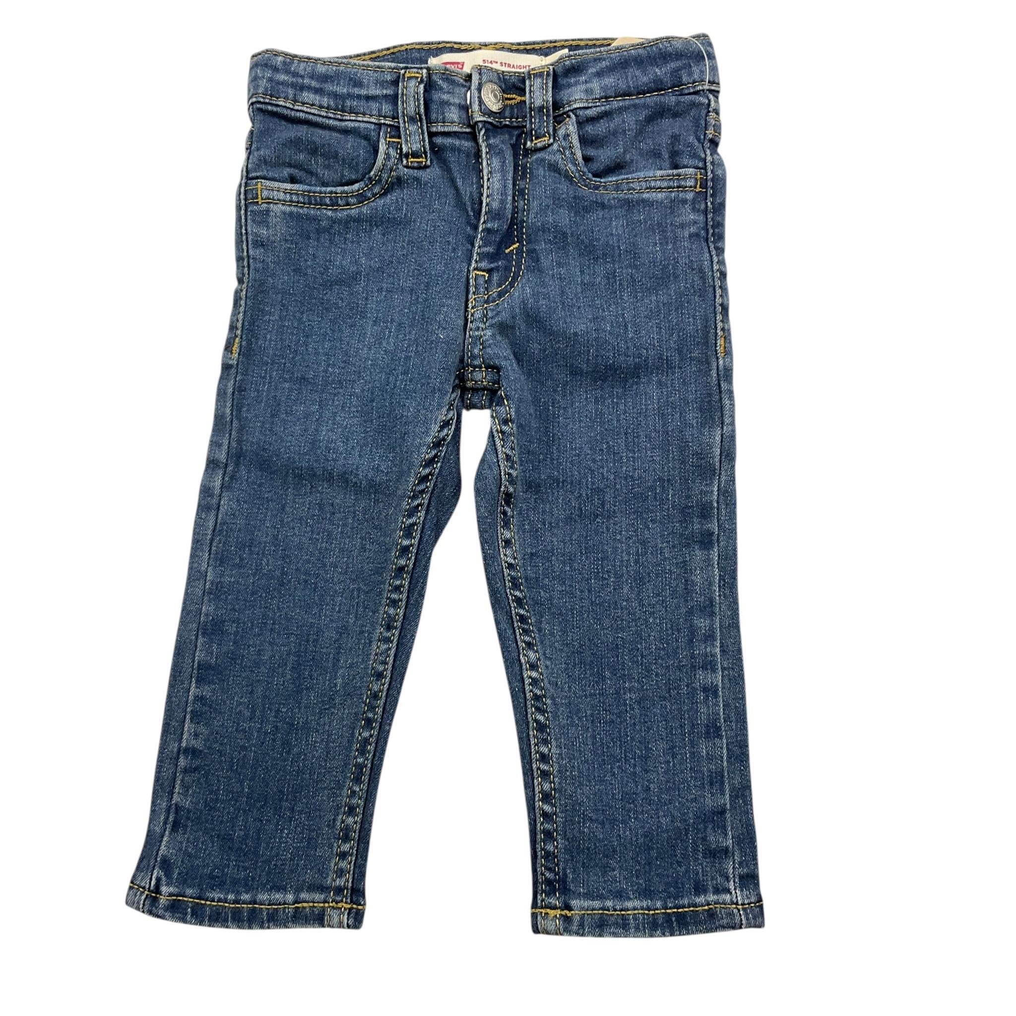 LEVI'S jeans tinta unita con elastico in vita Azzurro per Neonato 6EL316 AZZURRO LEVI'S 