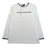Dsquared2 Shirt Girocollo Tinta Unita con Stampa per Bambino 1231M1362 BIANCO DSQUARED2 