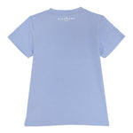 John Richmond T-Shirt Girocollo Tinta Unita con Stampa per Bambino RBP25117TS AZZURRO JOHN RICHMOND 