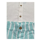 Juliana Completo 2 Pezzi Camicia-Bermuda per Neonato 25186 PANNA JULIANA 