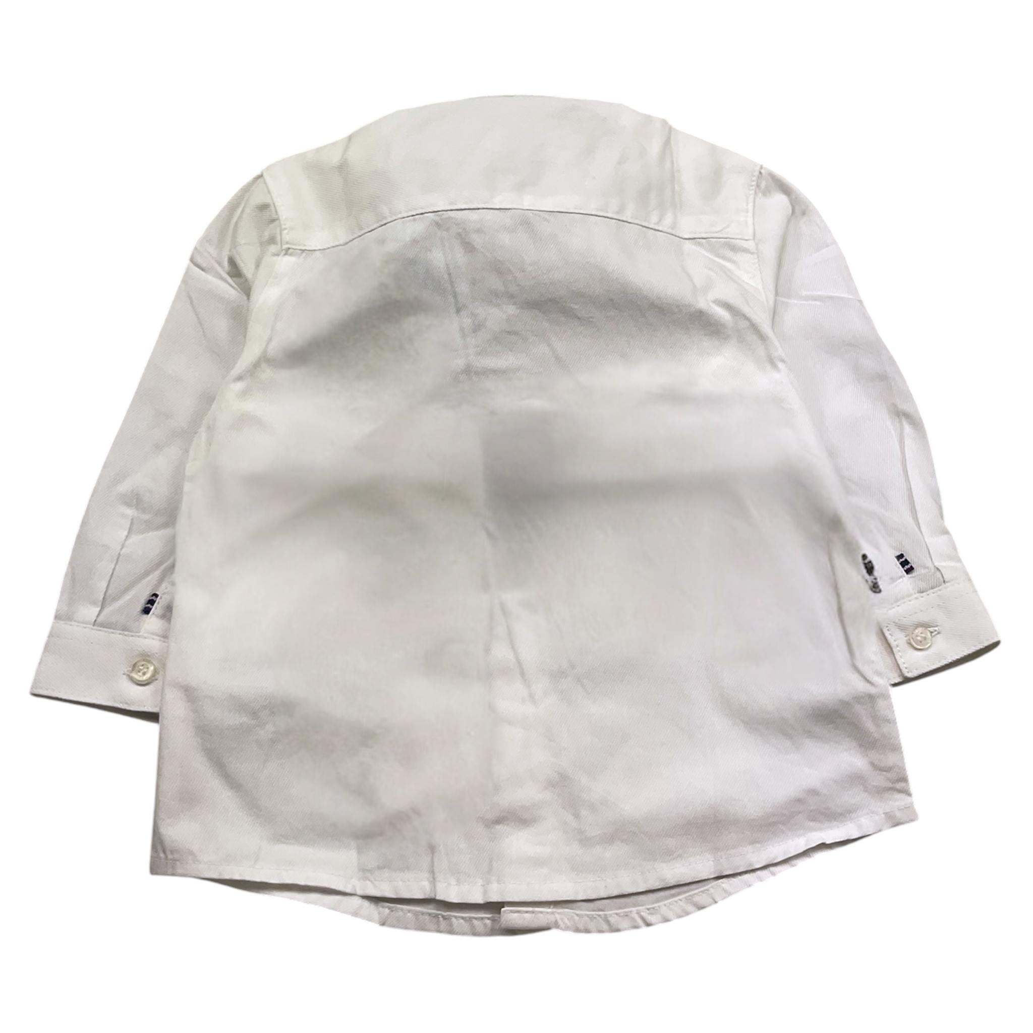 camicia manica lunga tinta unita 124 BIANCO MAYORAL 