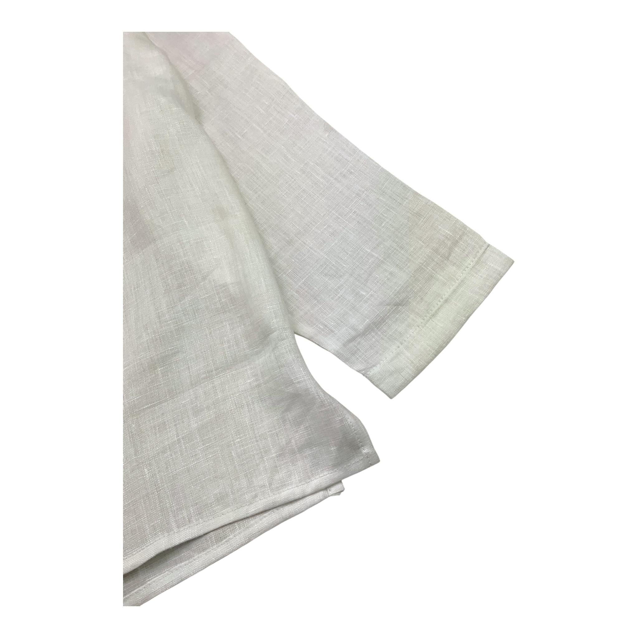 La Stupenderia Camicia Tinta Unita con Manica Lunga per Bambino TCCM75 BIANCO LA STUPENDERIA 