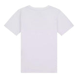 New Balance T-Shirt Girocollo Tinta Unita con Stampa Logo per Bambino LAKB0009 BIANCO NEW BALANCE 