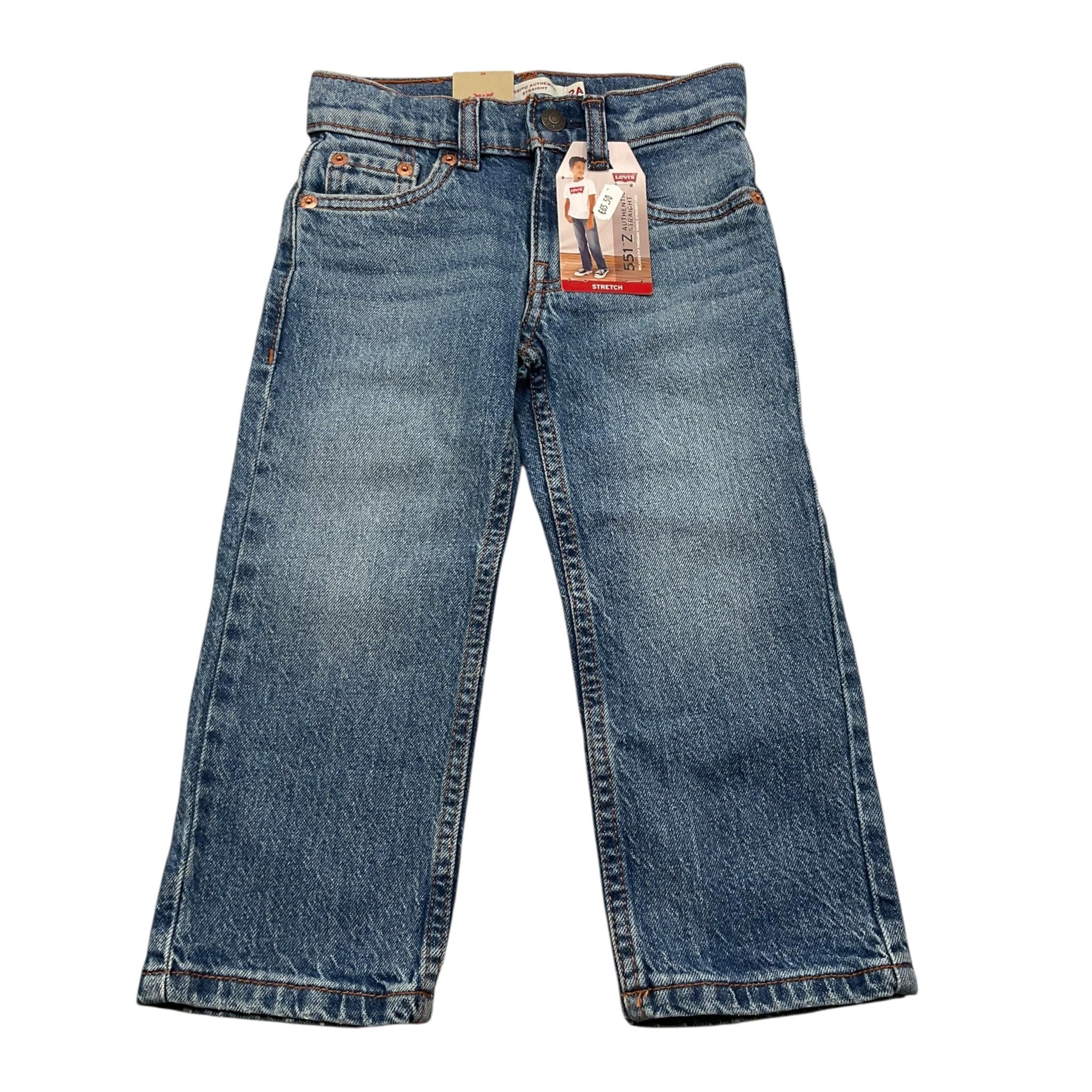 LEVI'S jeans tinta unita con girovita regolabile Blu per Neonato 9EL2311N BLU LEVI'S 