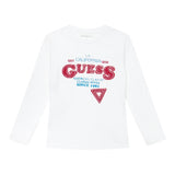GUESS shirt tinta unita con stampa Bianco per Neonato I4YG10K8H BIANCO GUESS 