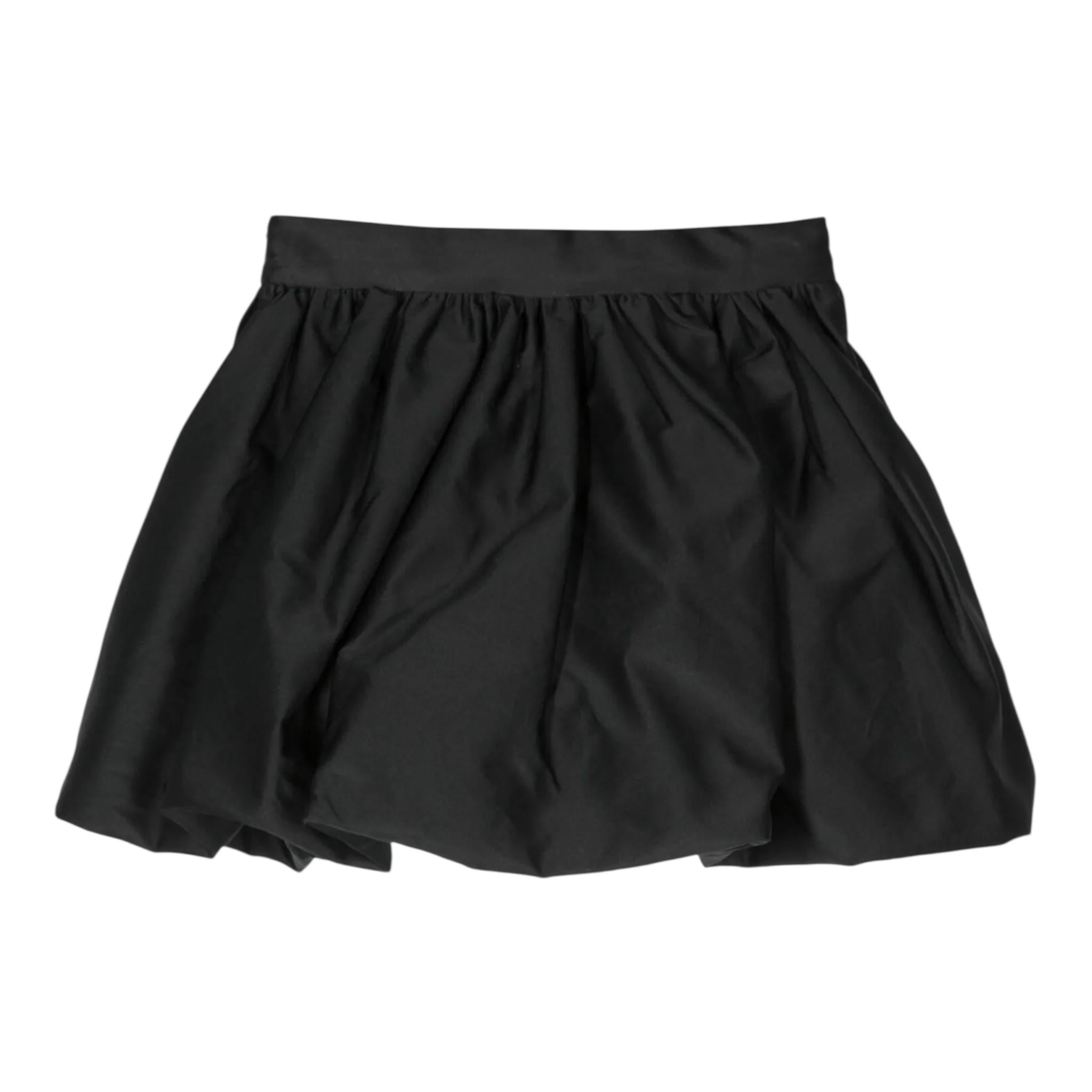 MONNALISA gonna tinta unita Nero per Bambina 11B704X NERO MONNALISA 