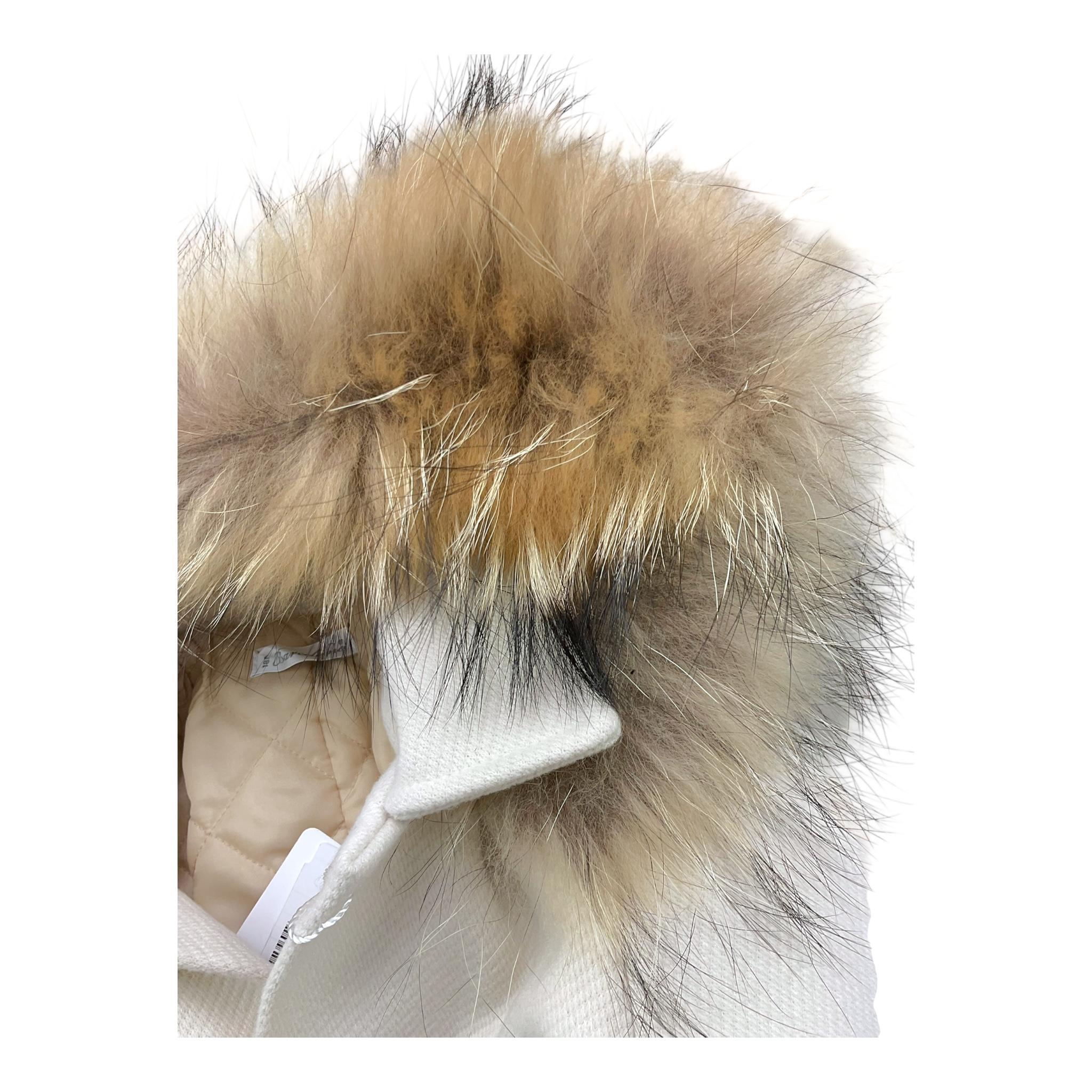 BARCELLINO cappotto tinta unita con cappuccio Panna per Neonata 106410 PANNA BARCELLINO 