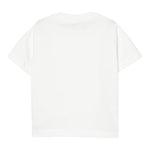 Elisabetta Franchi T-Shirt Girocollo Tinta Unita con Stampa per Neonata EGTS094 BIANCO ELISABETTA FRANCHI 