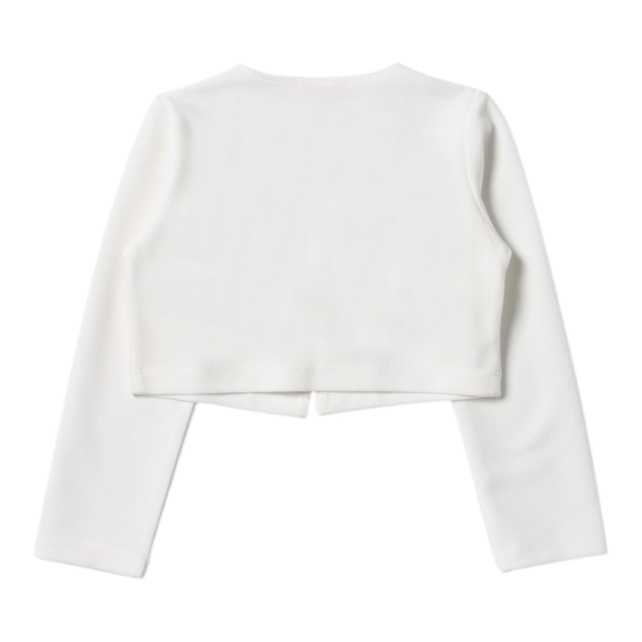 Liu Jo Cprispalle Tinta Unita con Logo per Neonata KA3005 BIANCO LIU JO 