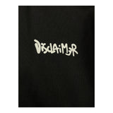 DISCLAIMER felpa tinta unita con zip e cappuccio Nero per Bambina 24IDK8243 NERO DISCLAIMER 