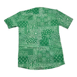 Numbers Shirt Half Sleeve Print Green Bandana Fantasy For Boys