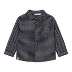 MAYORAL camicia tinta unita con fantasia a quadrettini Blu per Neonato 2186 BLU MAYORAL 