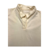 Cucu' Lab Polo Half Sleeve Solid Color Cream For Newborn