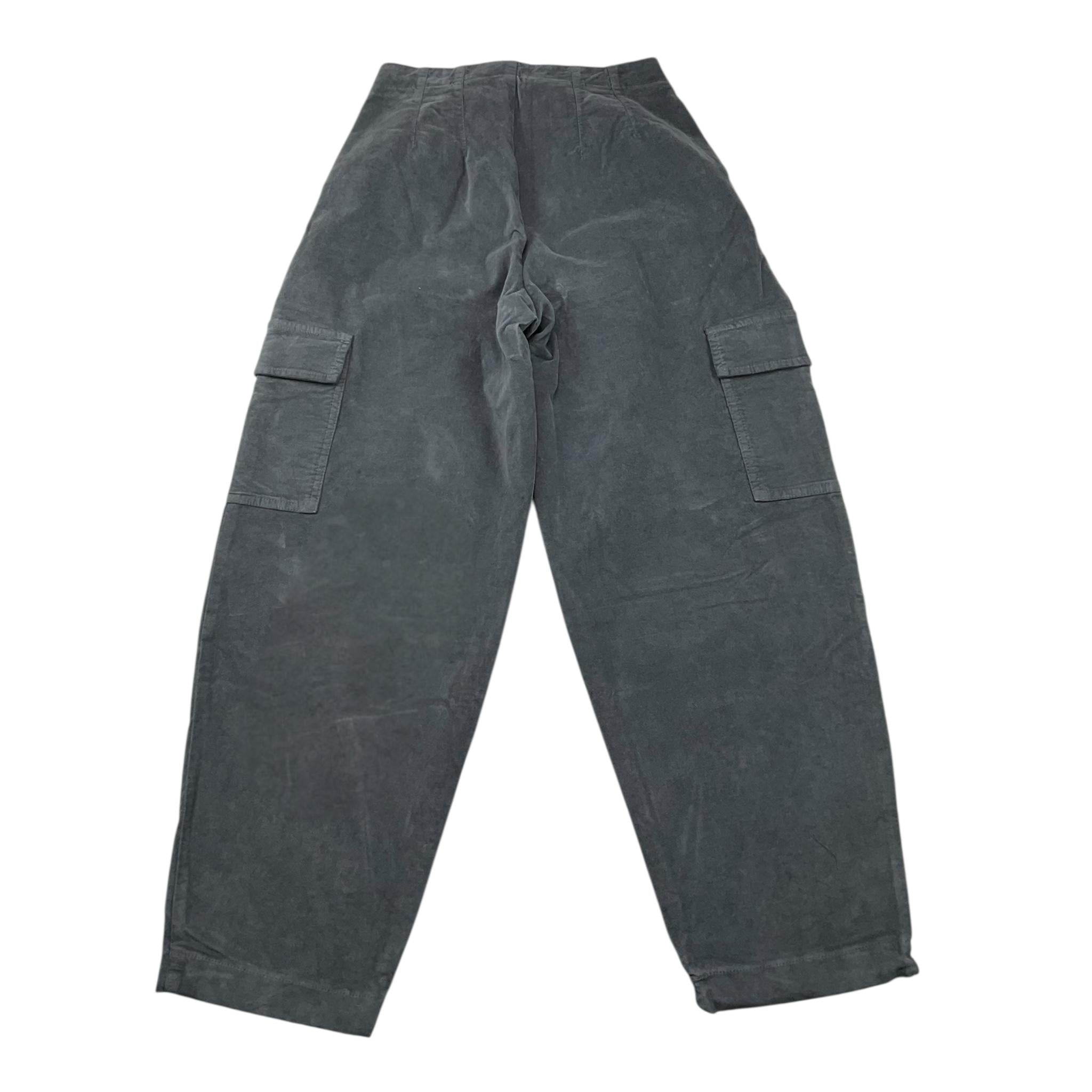 DONDUP pantalone tinta unita in velluto Grigio per Bambino DFPA001 GRIGIO DONDUP 