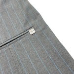 MANILA GRACE gilet tinta unita con fantasia a righe Grigio per Bambina MFJF24J141 GRIGIO MANILA GRACE 