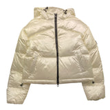 REFRIGIWEAR giubbino tinta unita con zip e cappuccio Panna per Bambina RWG961X PANNA REFRIGIWEAR 