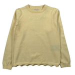 Trussardi Maglia Girocollo Tinta Unita con Logo per Bambina TGP26030MA GIALLO TRUSSARDI 