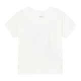 Mayoral T-Shirt Crew Neck Solid Color With White Logo Prints For Newborns
