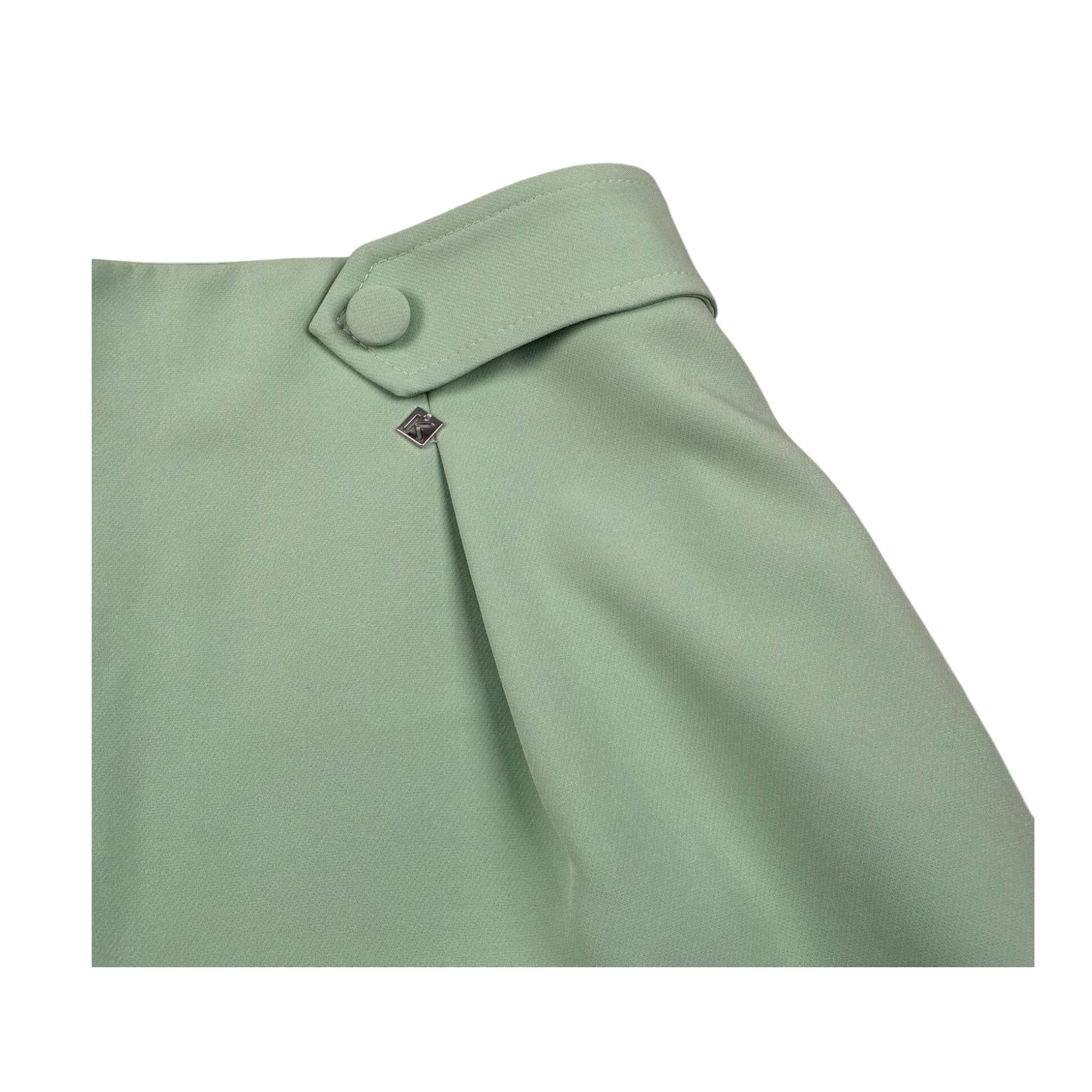 Kocca Short Tinta Unita con Elastico In Vita per Bambina NUJO VERDE ACQUA Kocca 