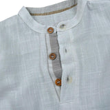 Babyvip Camicia Tinta Unita con Bottoni per Neonato T1303 BIANCO BABYVIP 