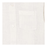 Saint Barth Camicia Mezza Manica Tinta Unita con Bottoni per Bambino SIF0001 BEIGE SAINT BARTH 