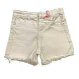 Vicolo Short Solid Color With Adjustable Waist Cream For Girls