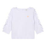 CARRE'MENT BEAU shirt girocollo tinta unita Bianco per Bambina Y05305 BIANCO CARRE'MENT BEAU 