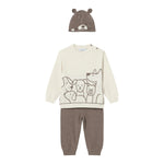 MAYORAL completo 3 pzzi maglia-pantalone-cappello Beige per Bambino 2546 BEIGE MAYORAL 
