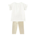 Mayoral Completo 2 Pezzi T-Shirt-Leggins per Bambina 173486J BIANCO MAYORAL 
