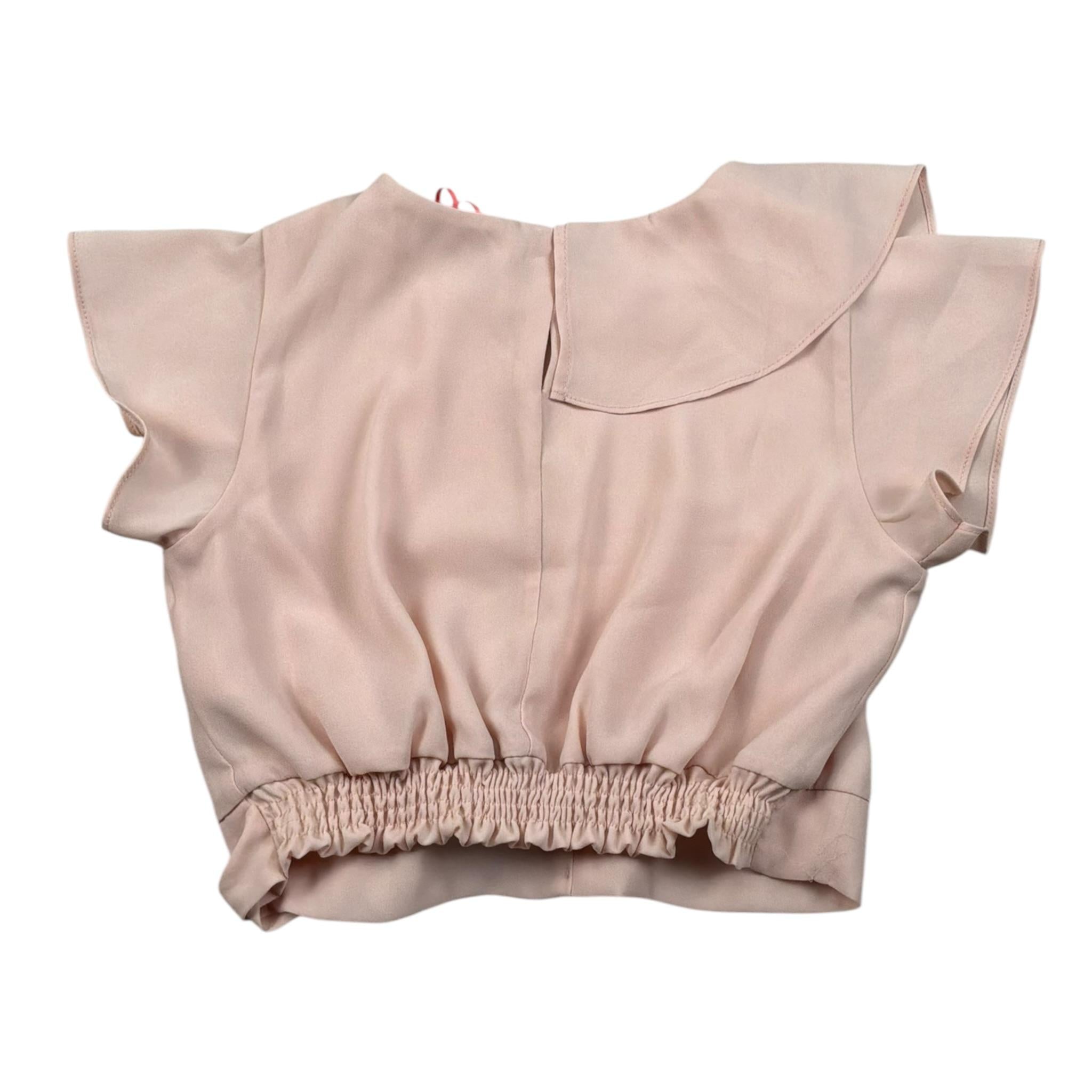 Kocca Camicia Mezza Manica Tinta Unita per Bambina TAMAJAL ROSA Kocca 