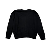 Never Too Cardigan tinta unita con Bottoni Nero per Bambino GIACCHINI NERO NEVER TOO 