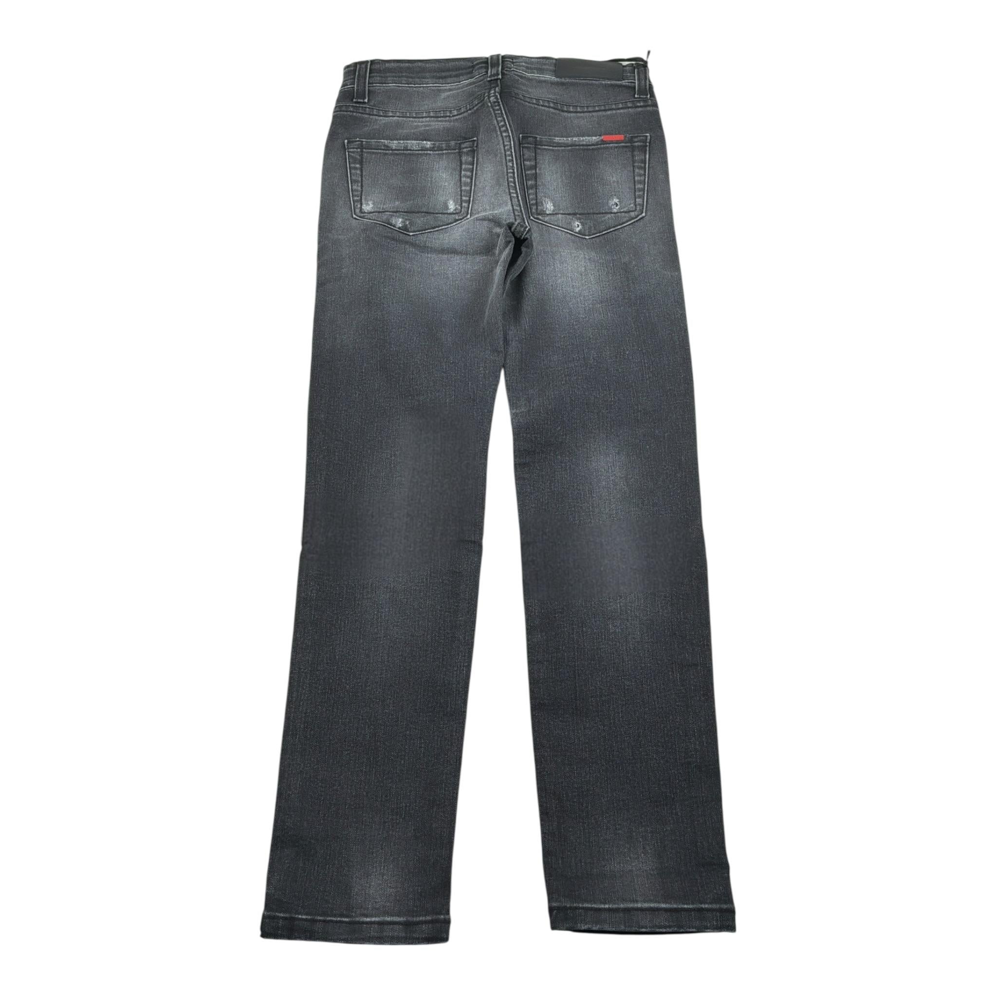 Liu Jo Jeans tinta unita con Girovita Regolabile Nero per Bambino QF3019 NERO LIU JO 