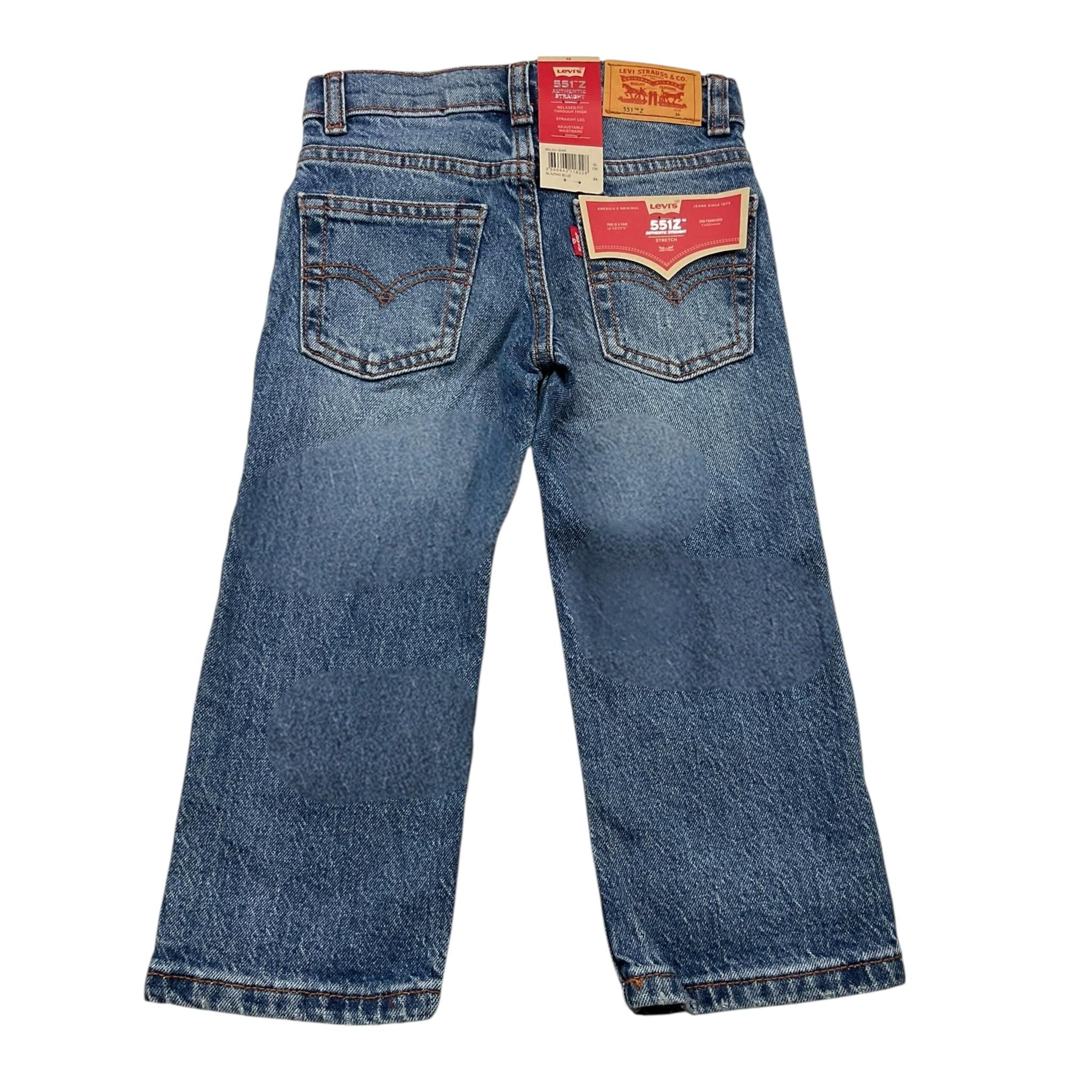 LEVI'S jeans tinta unita con girovita regolabile Blu per Neonato 9EL2311N BLU LEVI'S 