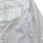 MAYORAL camicia manica lunga tinta unita con bottoni Bianco per Bambino 146 BIANCO MAYORAL 