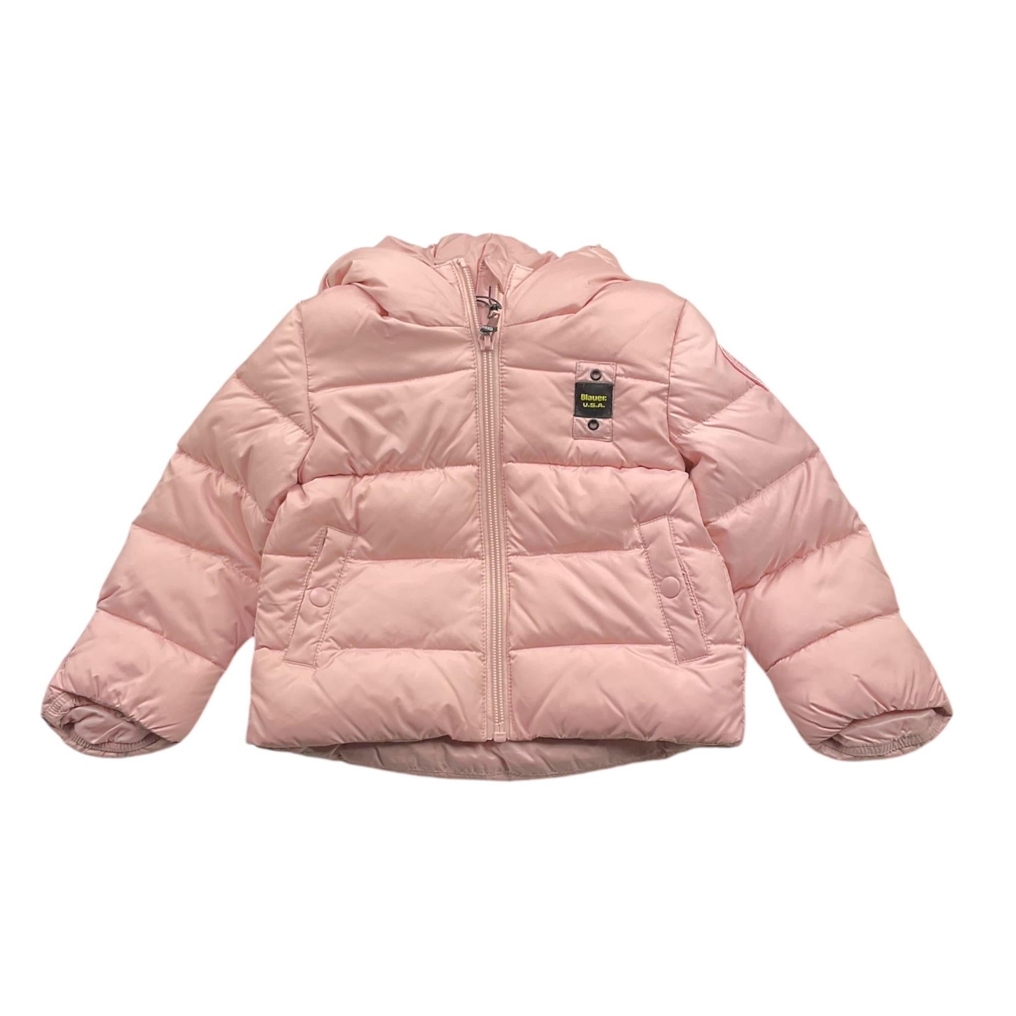 BLAUER giubbino tinta unita con zip e cappuccio Rosa per Neonata BR217956 ROSA BLAUER 