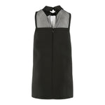 Elisabetta Franchi Abito Giromanica Tinta Unita con Brillantini per Bambina EFAB618X NERO ELISABETTA FRANCHI 