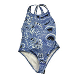Etro One Piece Swimsuit Print Blue Fantasy For Girls