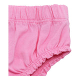 Guess Abito Mezza Manica Tinta Unita con Culotte per Neonata A3GK04K6YW1 ROSA GUESS 