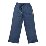 TRUSSARDI pantalone tinta unita con elastico in vita Blu per Bambino TIA24124PAJ BLU TRUSSARDI 