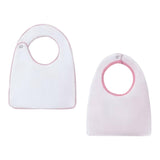 Mayoral Set 2 Pezzi Bavetta Bicolore per Neonata 9409 BIANCO/ROSA MAYORAL 