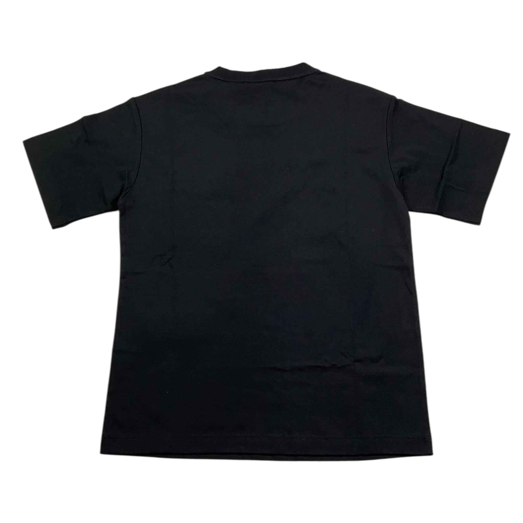 Emporio Armani T-Shirt Girocollo Tinta Unita con Taschino per Bambino EB000111 BLU EMPORIO ARMANI 