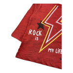 CANADA HOUSE shirt girocollo tinta unita con stampa in contrasto Ruggine per Neonato 24454020 RUGGINE CANADA HOUSE 