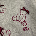 LE BEBE' felpa in maglia tinta unita con applicazioni Grigio per Neonata LBG6088 GRIGIO LE BEBE' 