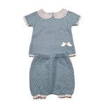 Paz Rodriguez Completo 2 Pezzi Maglia-Culotte per Neonata 003120779 AZZURRO PAZ RODRIGUEZ 
