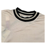 Yes London T-Shirt Girocollo Tinta Unita con Logo per Bambino JR2130X BEIGE YES LONDON 