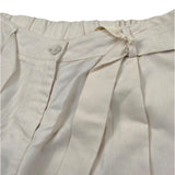 Manila Grace Short Tinta Unira con Cinturino per Bambina MG2615X BEIGE MANILA GRACE 