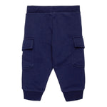 DIESEL pantalone tuta tinta unita cn tasche Blu per Neonato K00583 BLU DIESEL 