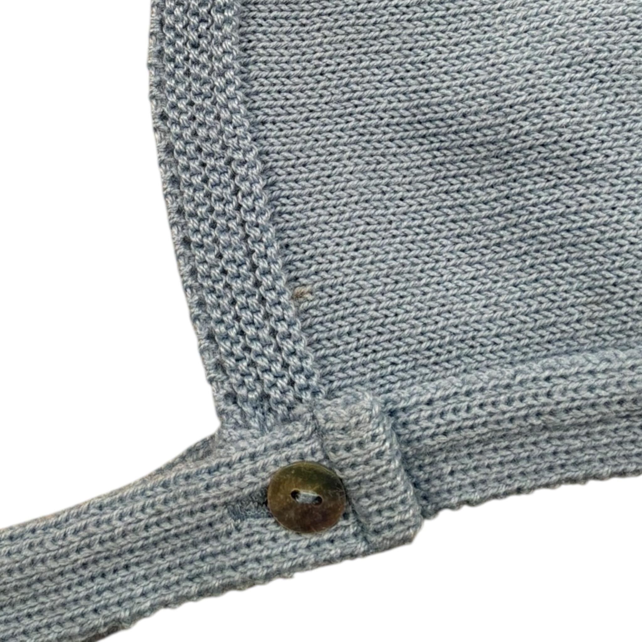 Valentina Bebes Cappello Tinta Unita con Ricami per Neonato RIURIU BLU VALENTINA BEBES 