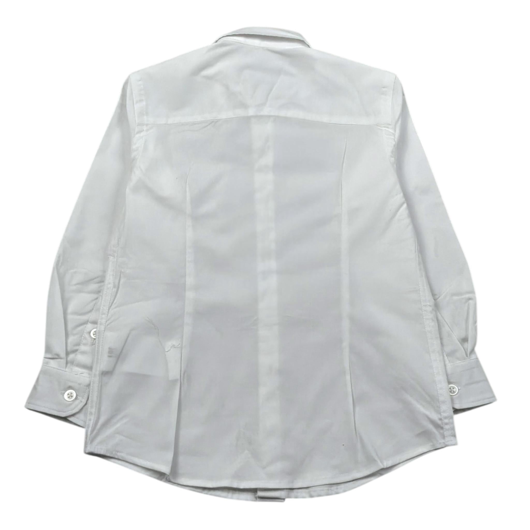 Manuel Ritz Camicia Manica Lunga Tinta Unita per Bambino MR2935 BIANCO MANUEL RITZ 