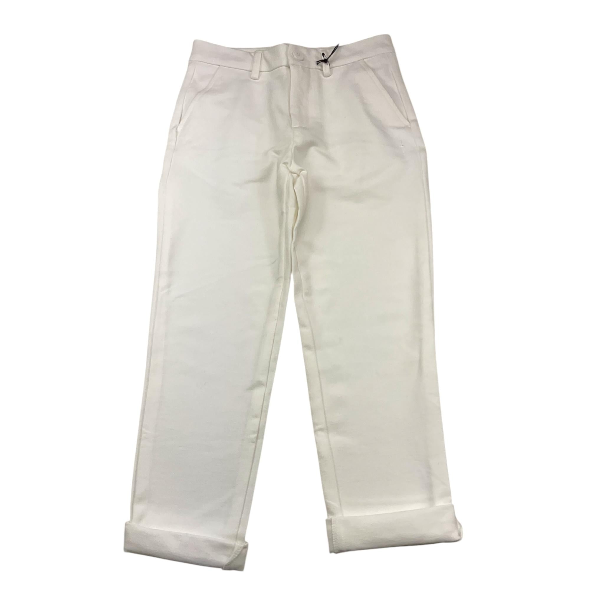 CESARE PACIOTTI pantalone tinta unita con girovita regolabile Bianco per Bambino PTP5352J BIANCO CESARE PACIOTTI 
